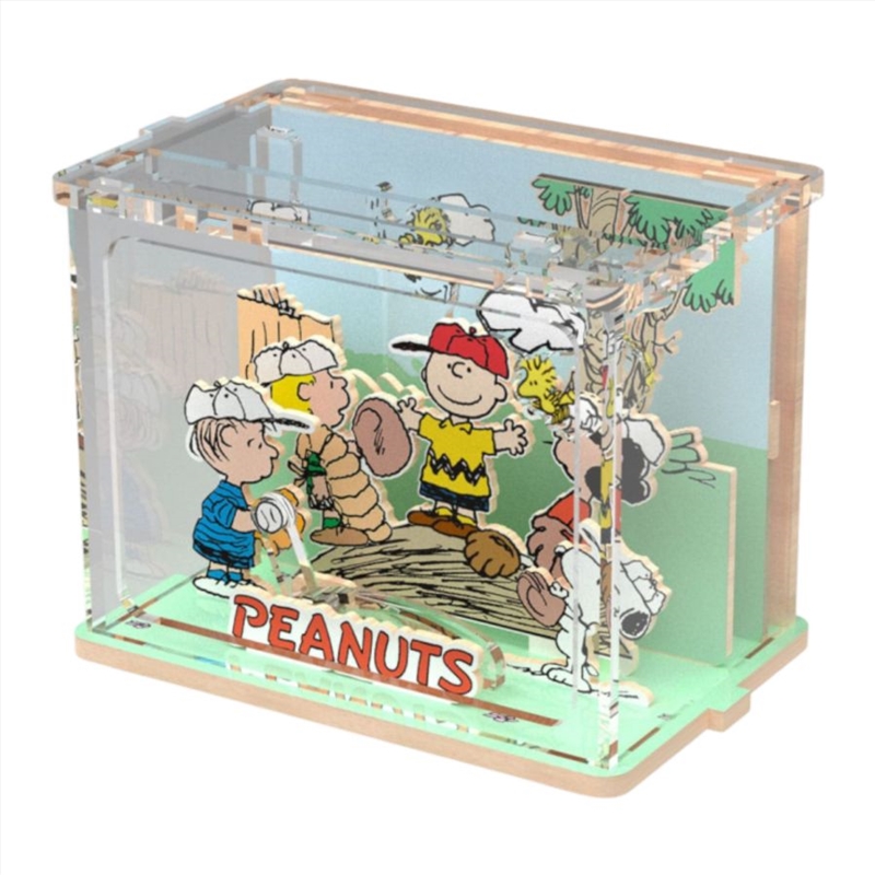 Peanuts - Snoopy Baseball Time DIY Mini Scene (47 Pcs)/Product Detail/Figurines