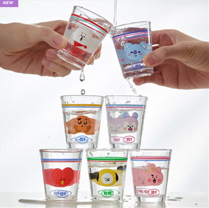 Bt21 - Souvenir Edition Soju Glass - Tata/Product Detail/KPOP Merch
