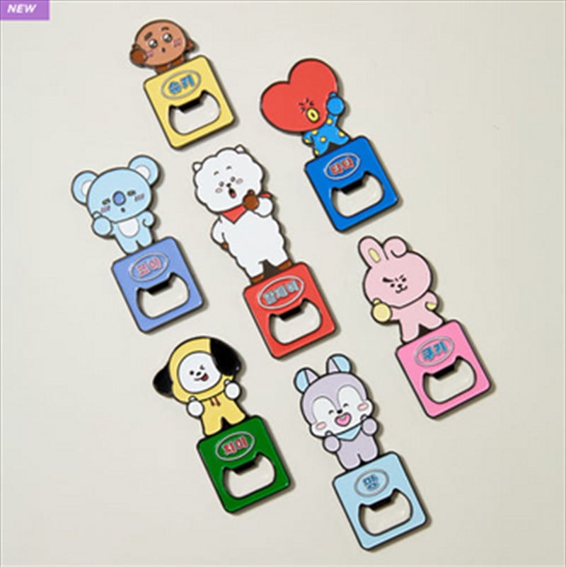 Bt21 - Souvenir Edition Magnet Opener - Shooky/Product Detail/KPOP Merch