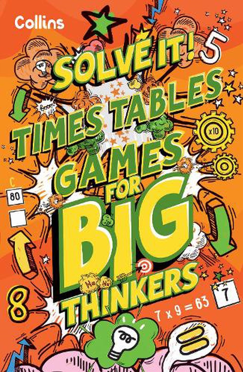 Solve It! - Times Table Games for Big Thinkers/Product Detail/Kids Activity Books