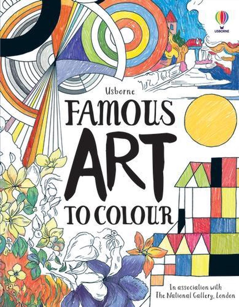 Famous Art to Colour/Product Detail/Kids Activity Books