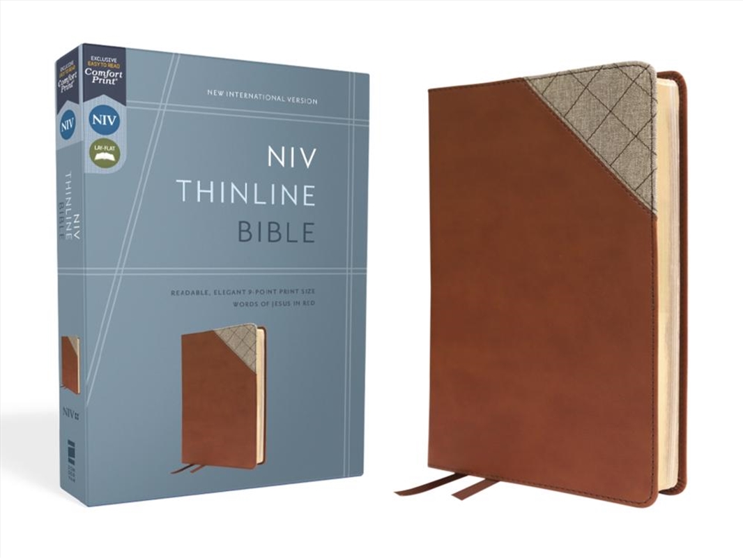 NIV Thinline Bible, Red Letter, Comfort Print [Brown]/Product Detail/Religion & Beliefs