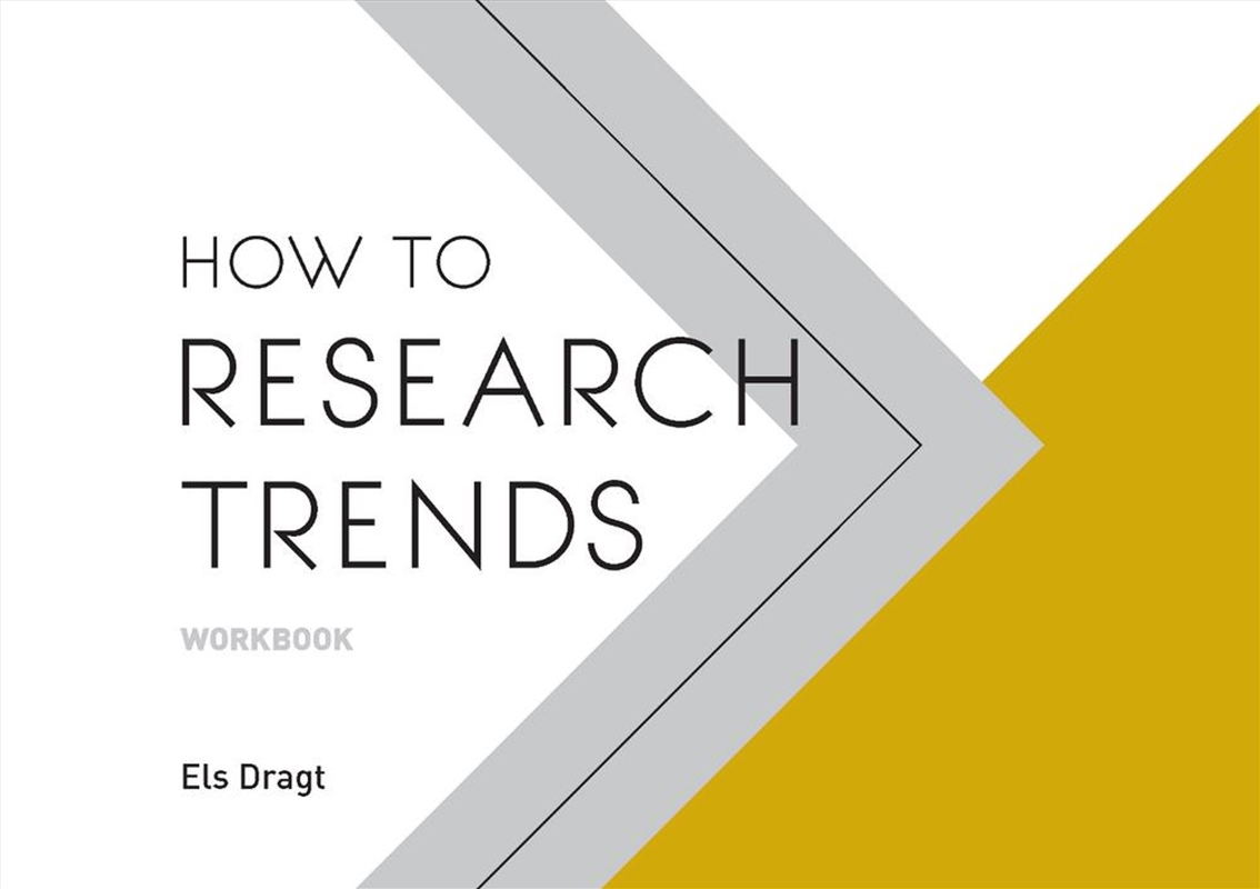 How to Research Trends Workbook/Product Detail/Society & Culture