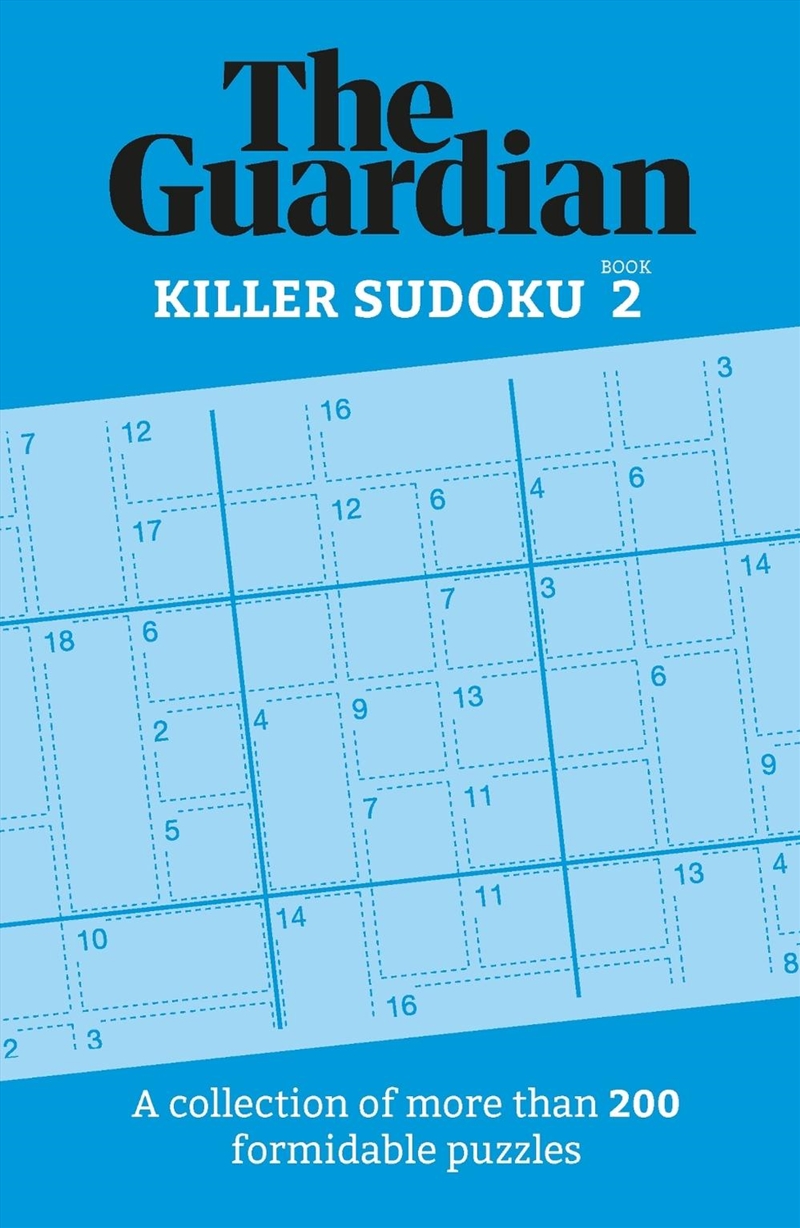 The Guardian Killer Sudoku 2/Product Detail/Adults Activity Books