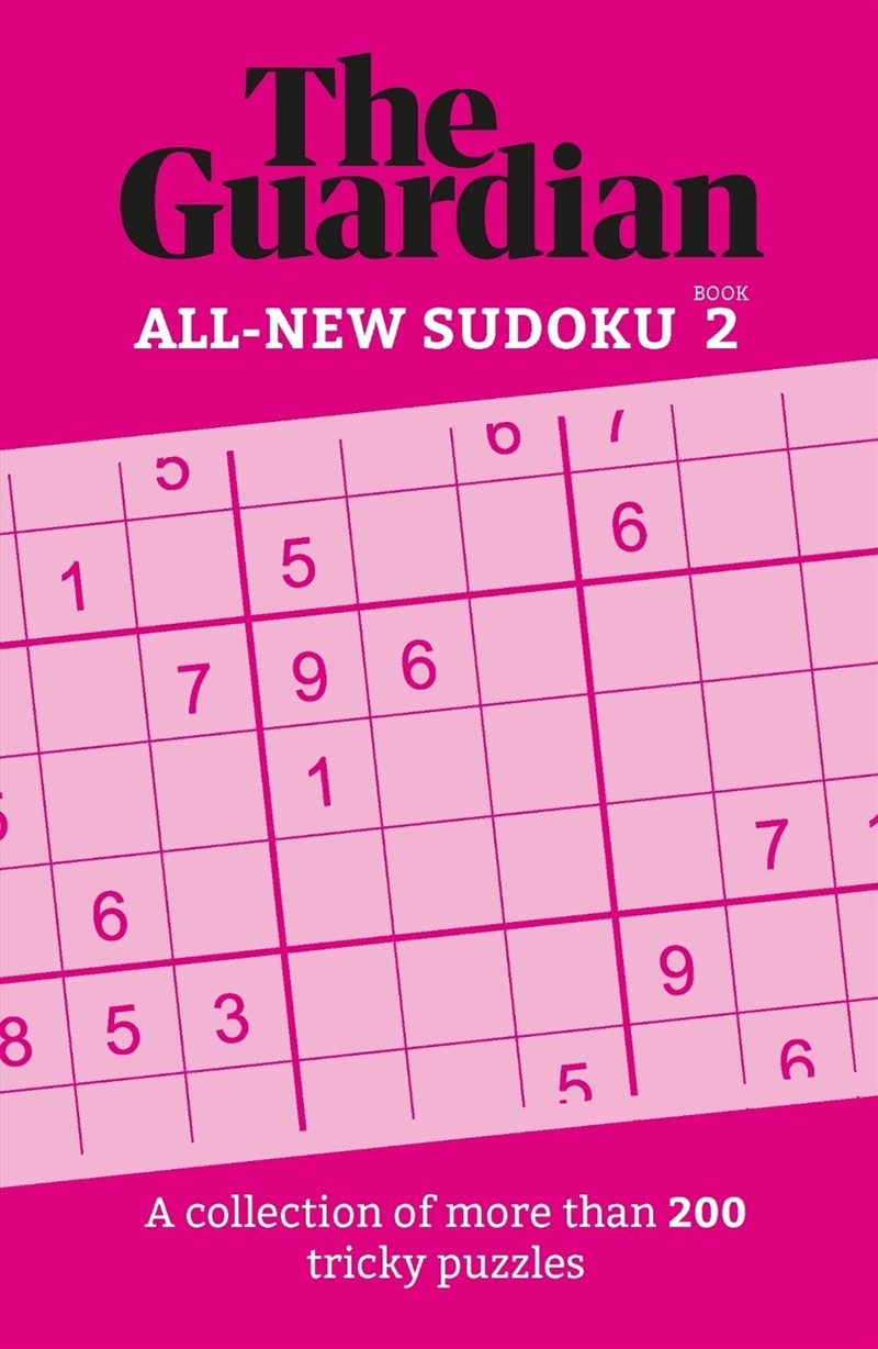 The Guardian Sudoku 2/Product Detail/Adults Activity Books