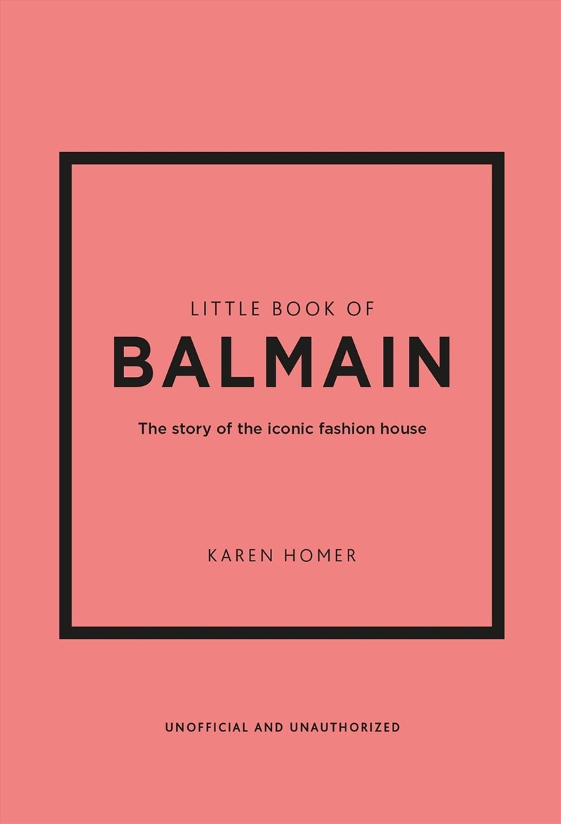 Little Book of Balmain/Product Detail/Fashion & Style Guides