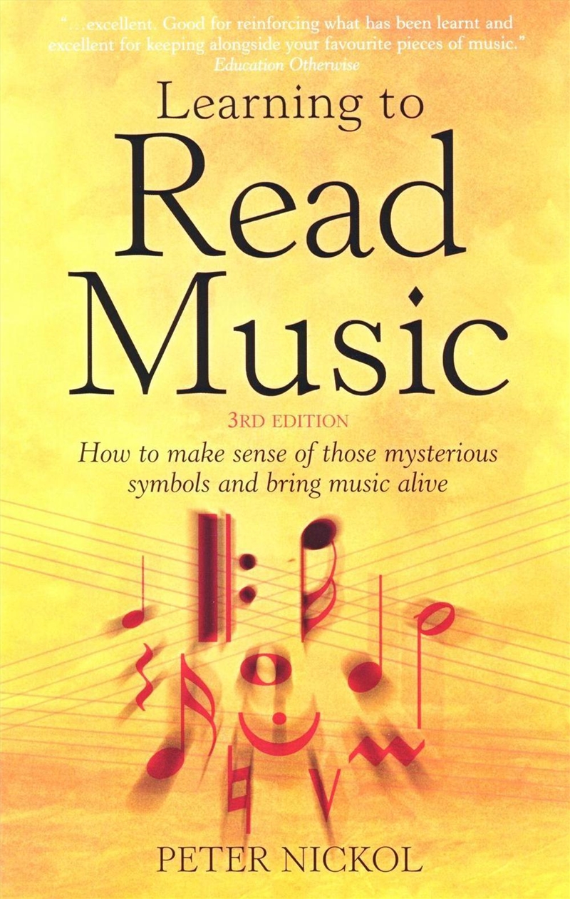 Learning To Read Music 3rd Edition/Product Detail/Arts & Entertainment