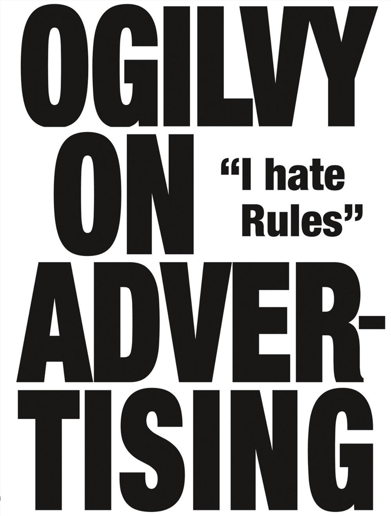Ogilvy on Advertising/Product Detail/Business Leadership & Management