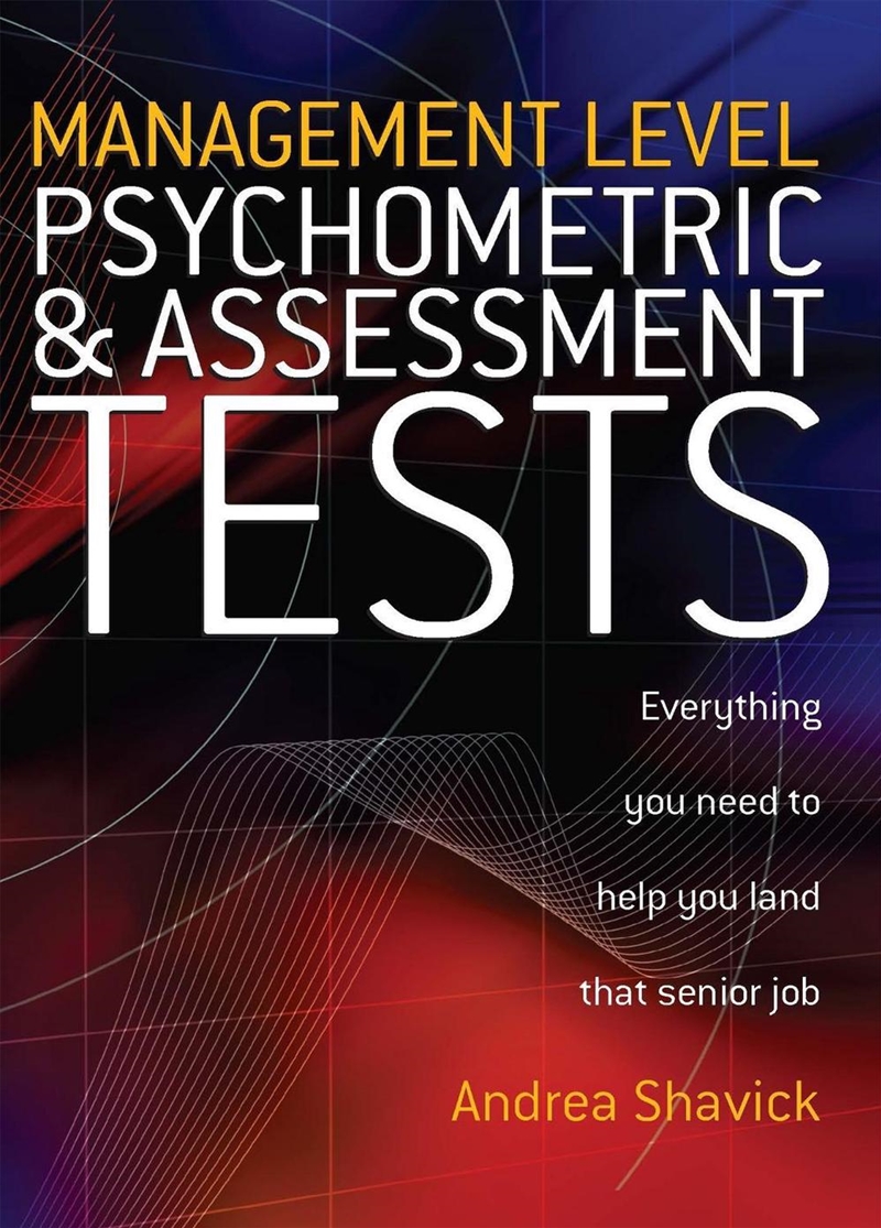 Management Level Psychometric and Assessment Tests/Product Detail/Healthcare