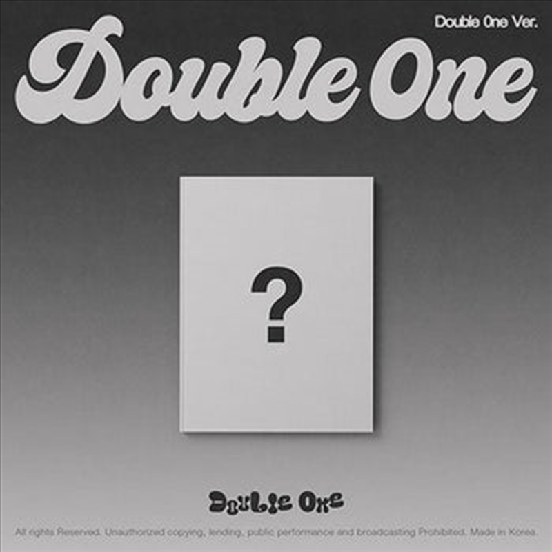 Double 0Ne - 1st Mini Album [Xpert] (Double 0Ne Ver.)/Product Detail/World