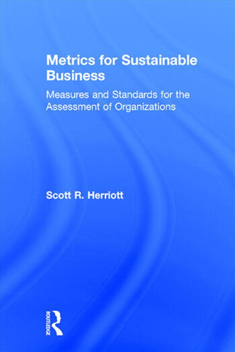 Metrics for Sustainable Business/Product Detail/Business Leadership & Management