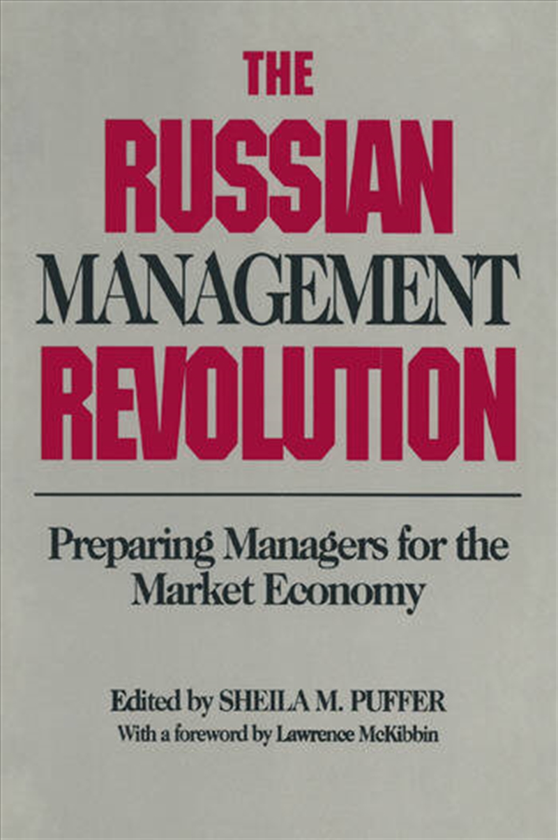 The Russian Management Revolution/Product Detail/Business Leadership & Management