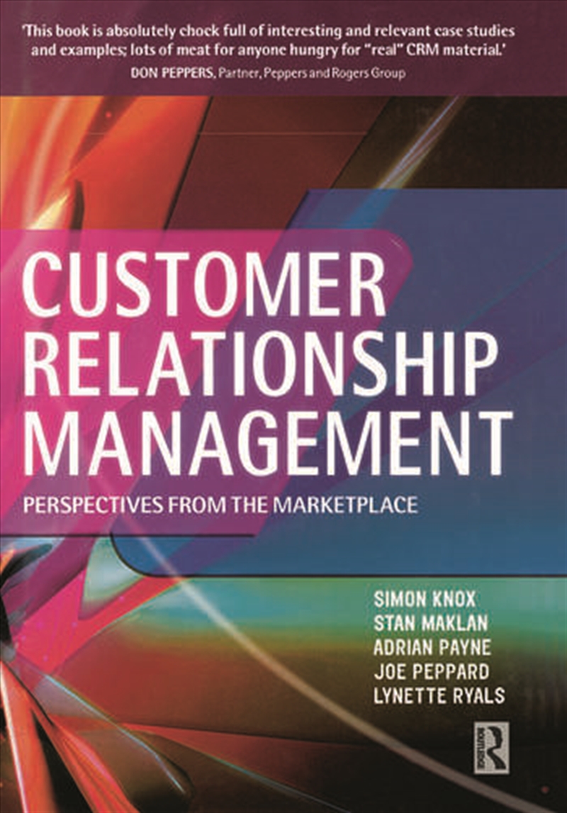 Customer Relationship Management/Product Detail/Business Leadership & Management