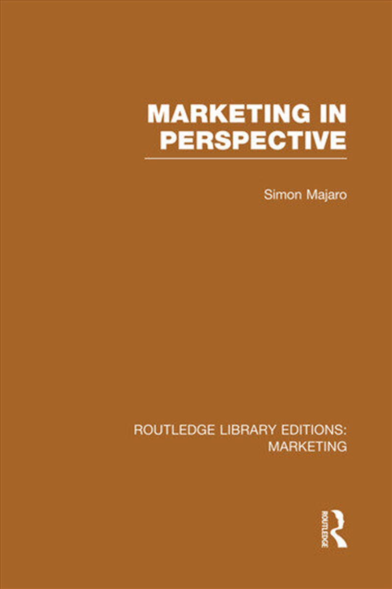 Marketing in Perspective (RLE Marketing)/Product Detail/Business Leadership & Management