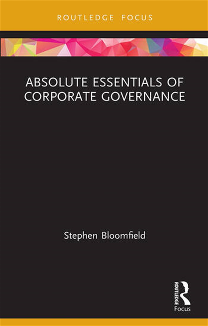 Absolute Essentials of Corporate Governance/Product Detail/Business Leadership & Management