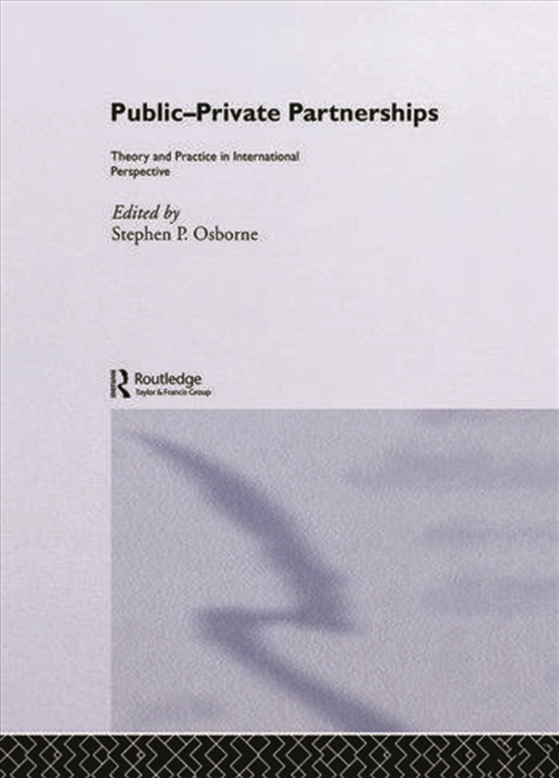 Public-Private Partnerships/Product Detail/Business Leadership & Management