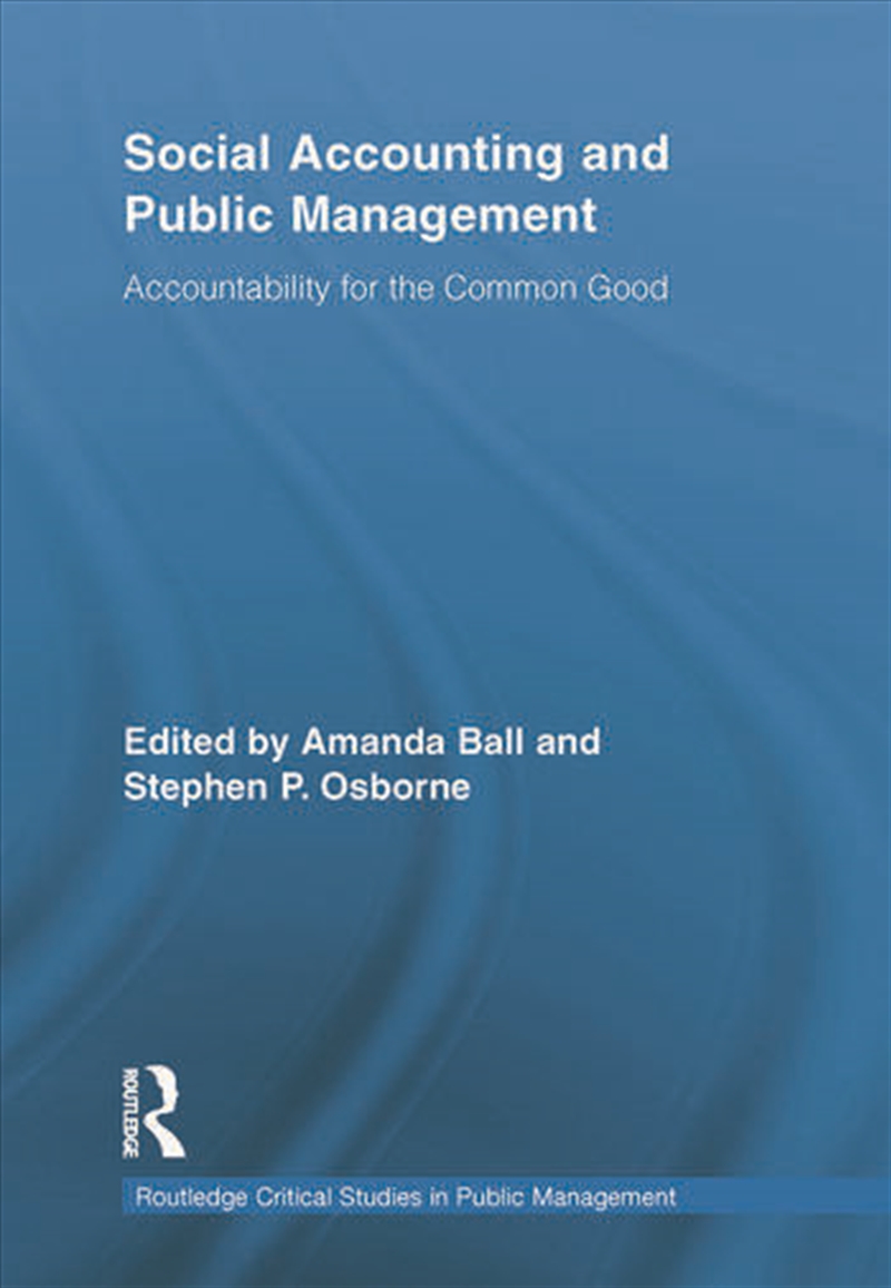Social Accounting and Public Management/Product Detail/Reading