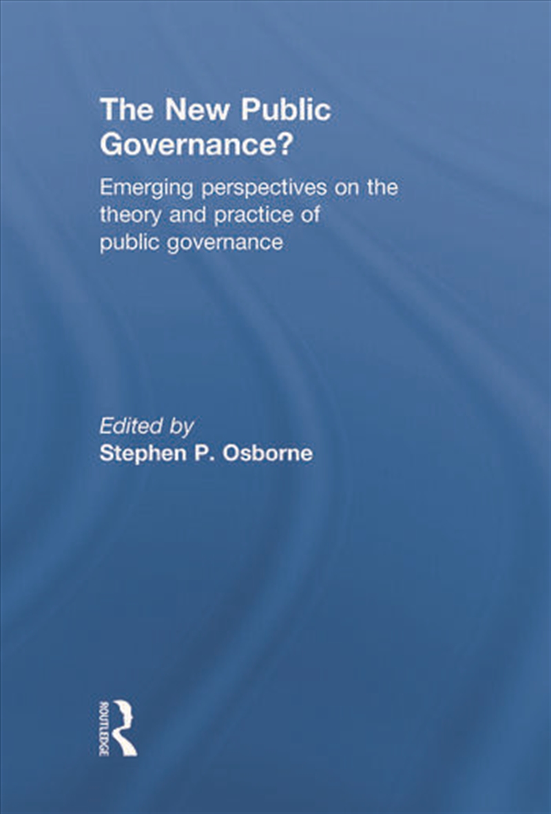 The New Public Governance?/Product Detail/Business Leadership & Management