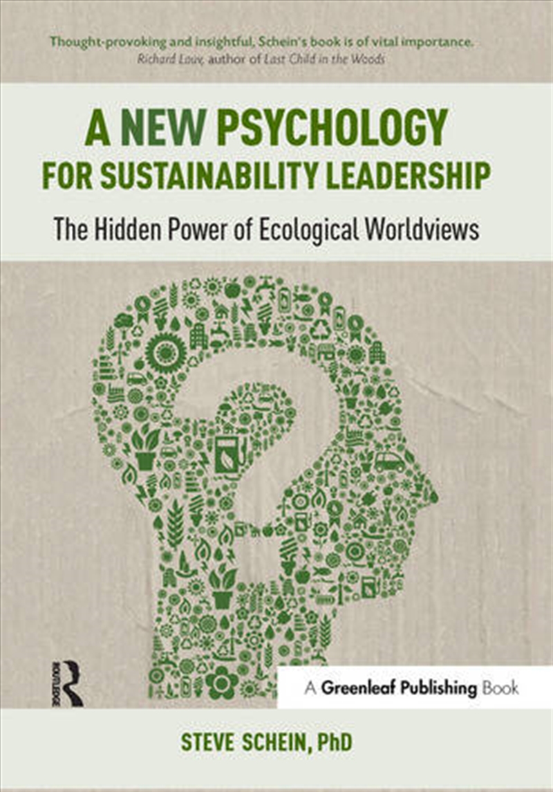 A New Psychology for Sustainability Leadership/Product Detail/Business Leadership & Management