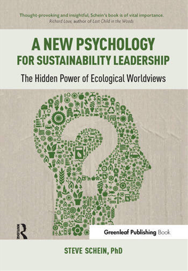 A New Psychology for Sustainability Leadership/Product Detail/Business Leadership & Management