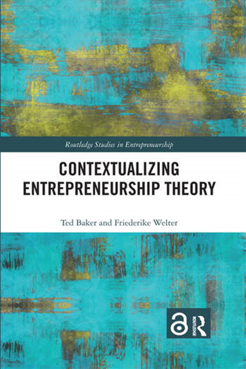 Contextualizing Entrepreneurship Theory/Product Detail/Business Leadership & Management