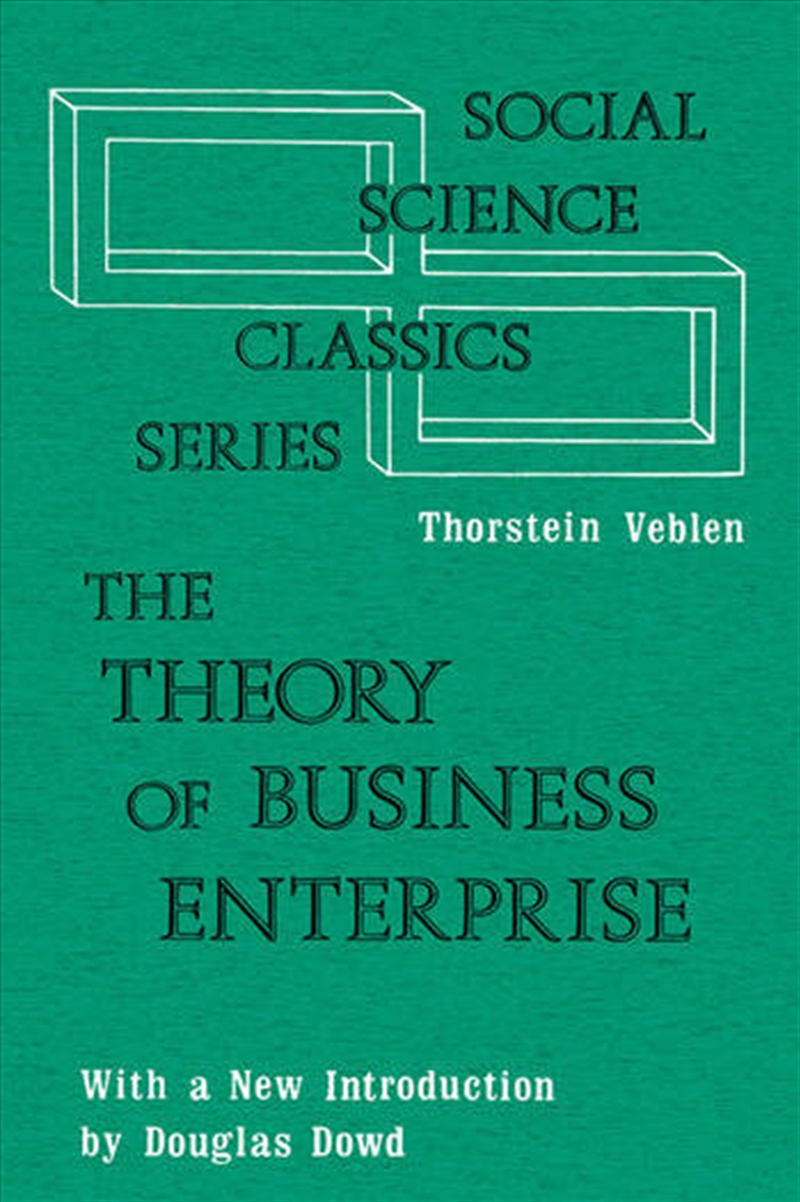 The Theory of Business Enterprise/Product Detail/Business Leadership & Management