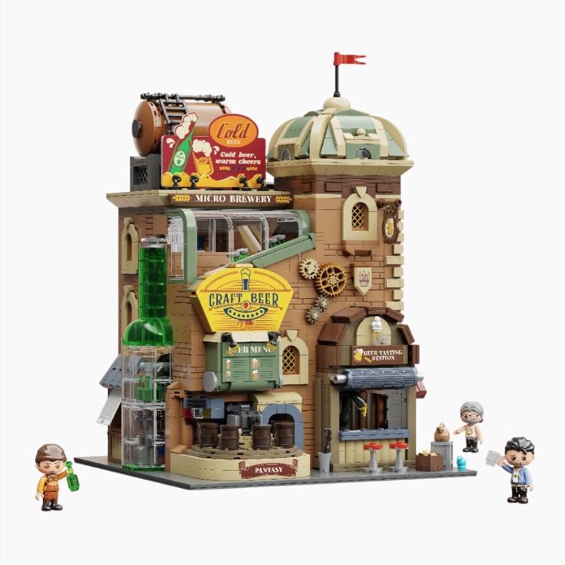 Retro Series - Craft Brewery (3445 Piece Kit)/Product Detail/Figurines