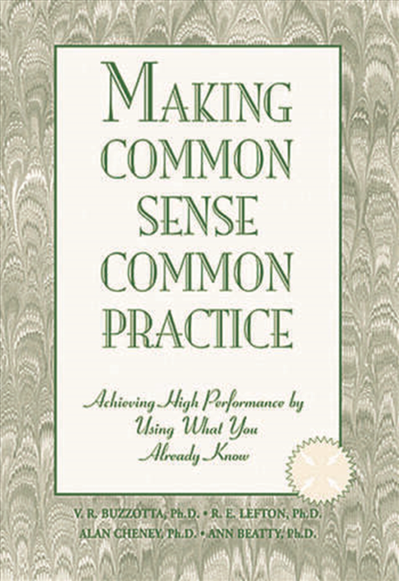 Making Common Sense Common Practice/Product Detail/Business Leadership & Management