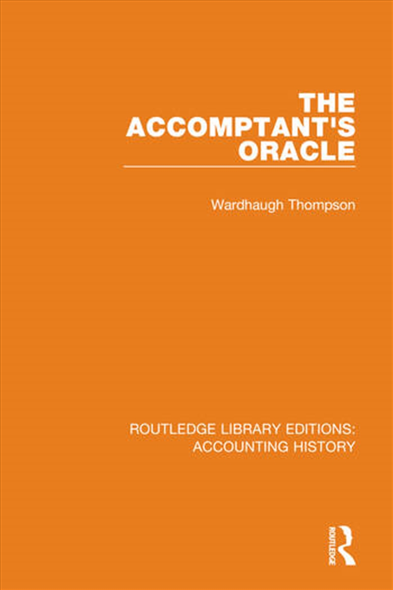 The Accomptant's Oracle/Product Detail/Business Leadership & Management