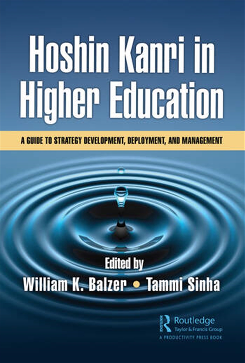 Hoshin Kanri in Higher Education/Product Detail/Business Leadership & Management