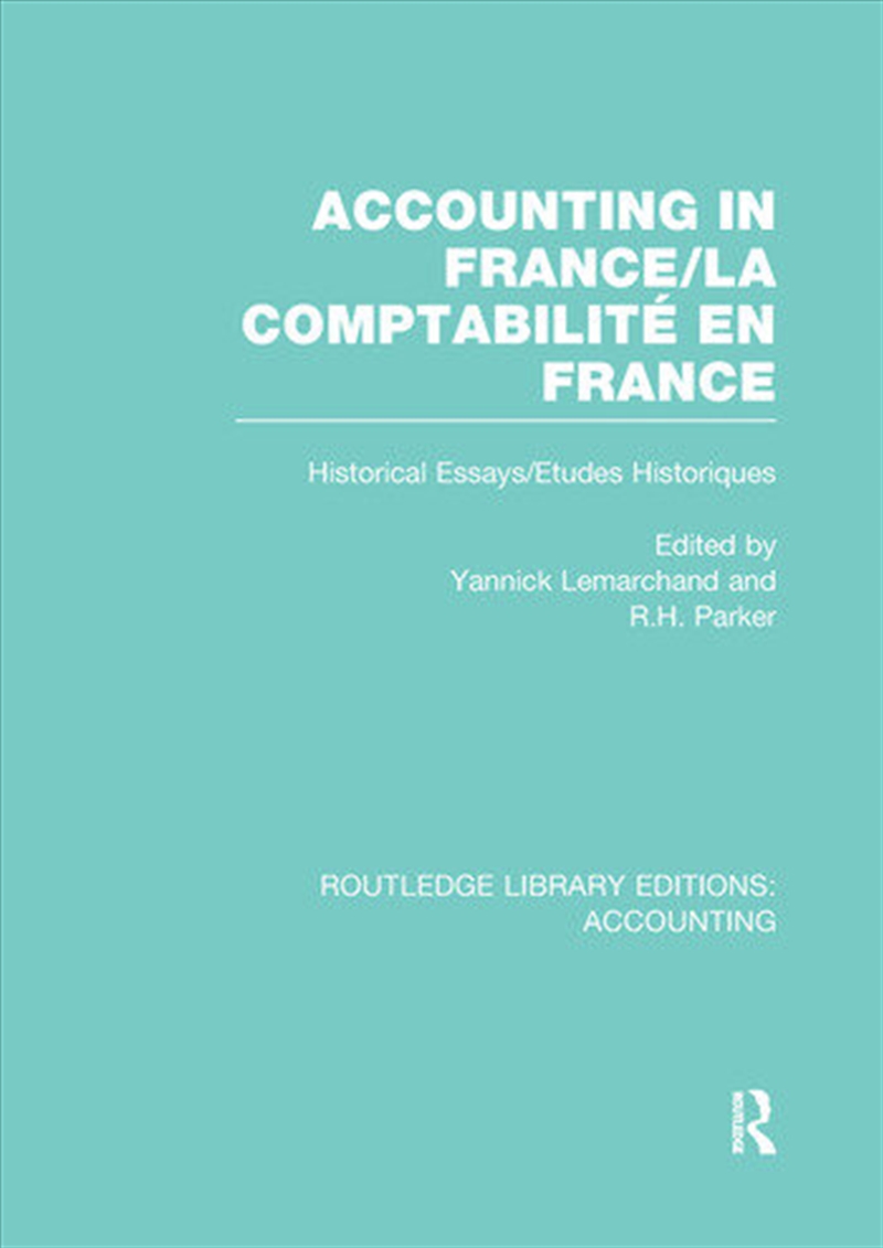 Accounting in France (RLE Accounting)/Product Detail/Reading