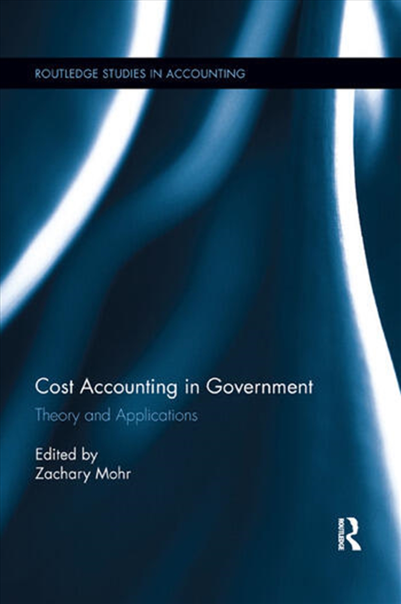 Cost Accounting in Government/Product Detail/Reading
