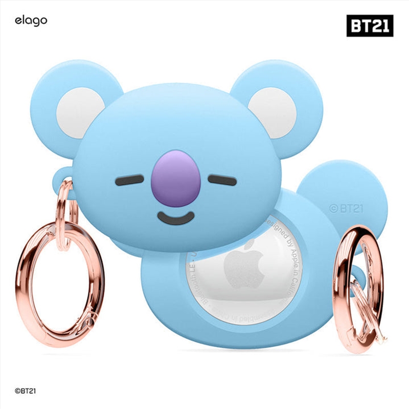 Bt21 - Airtag Case Keyring Koya/Product Detail/KPOP Merch