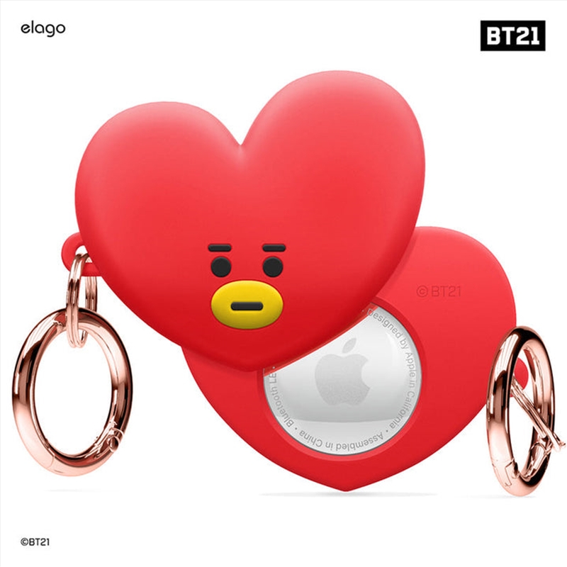 Bt21 - Airtag Case Keyring Tata/Product Detail/KPOP Merch
