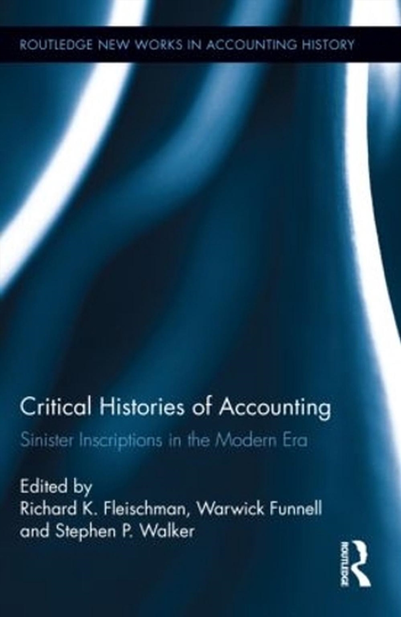 Critical Histories Of Accounti/Product Detail/Business Leadership & Management
