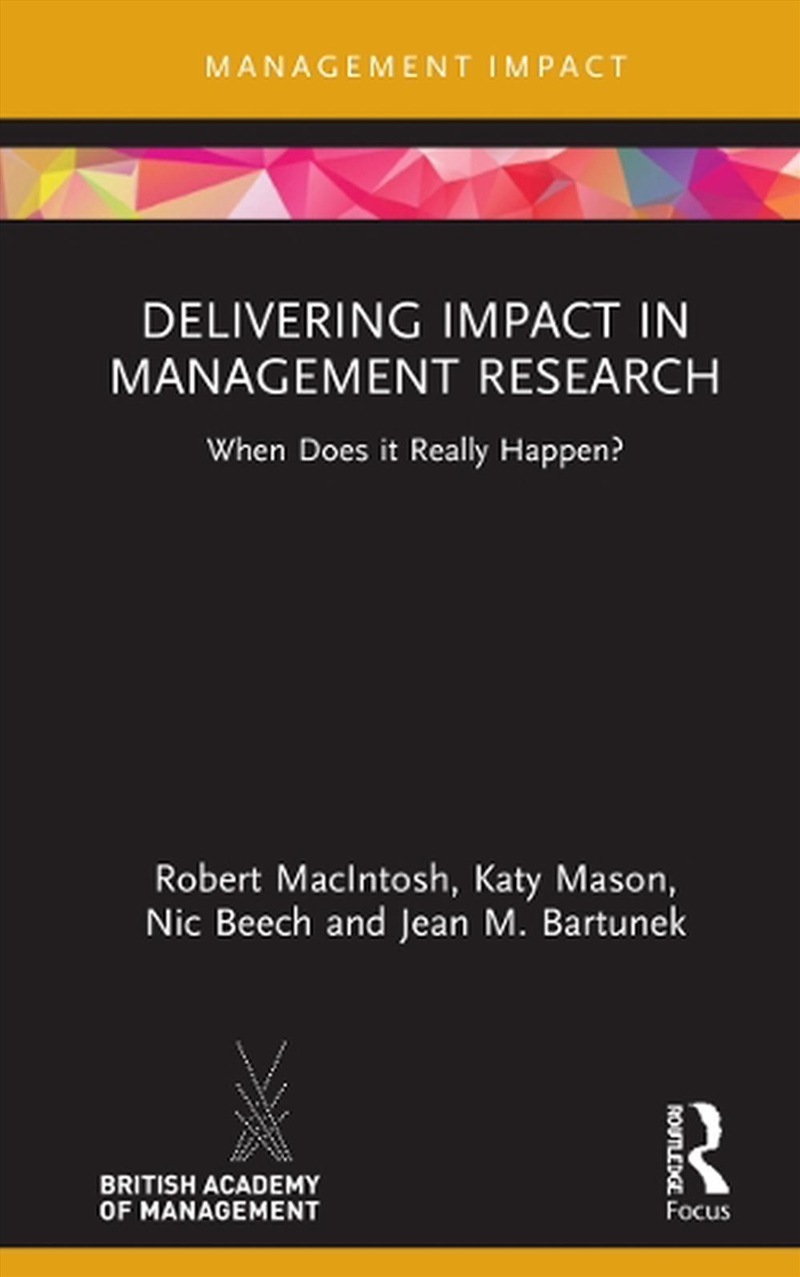 Delivering Impact In Managemen/Product Detail/Business Leadership & Management