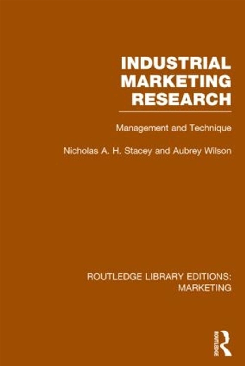 Industrial Marketing Research/Product Detail/Business Leadership & Management