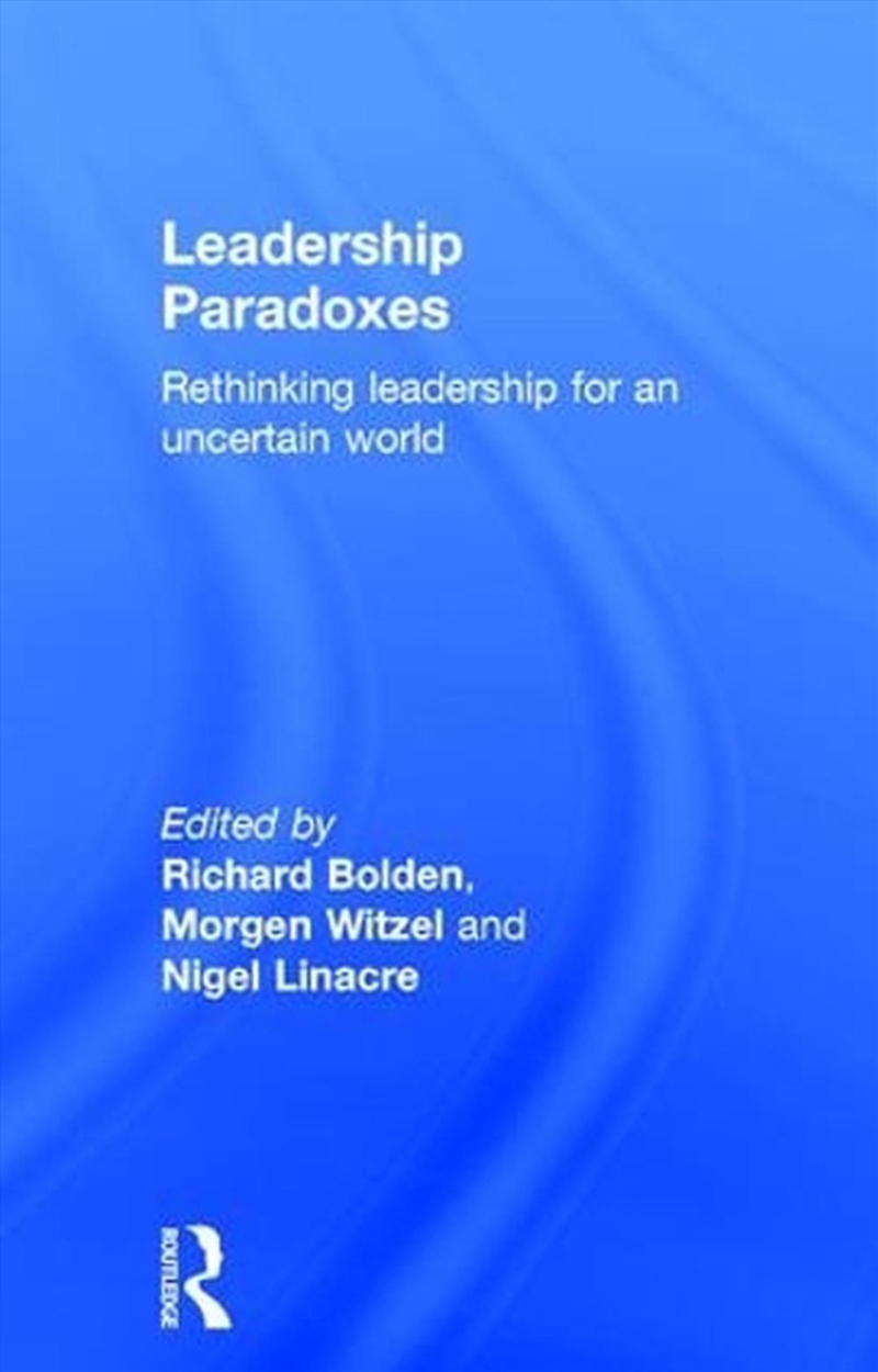 Leadership Paradoxes/Product Detail/Business Leadership & Management