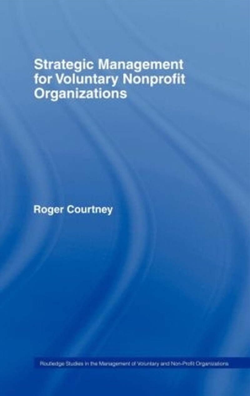 Strategic Management For Nonpr/Product Detail/Business Leadership & Management