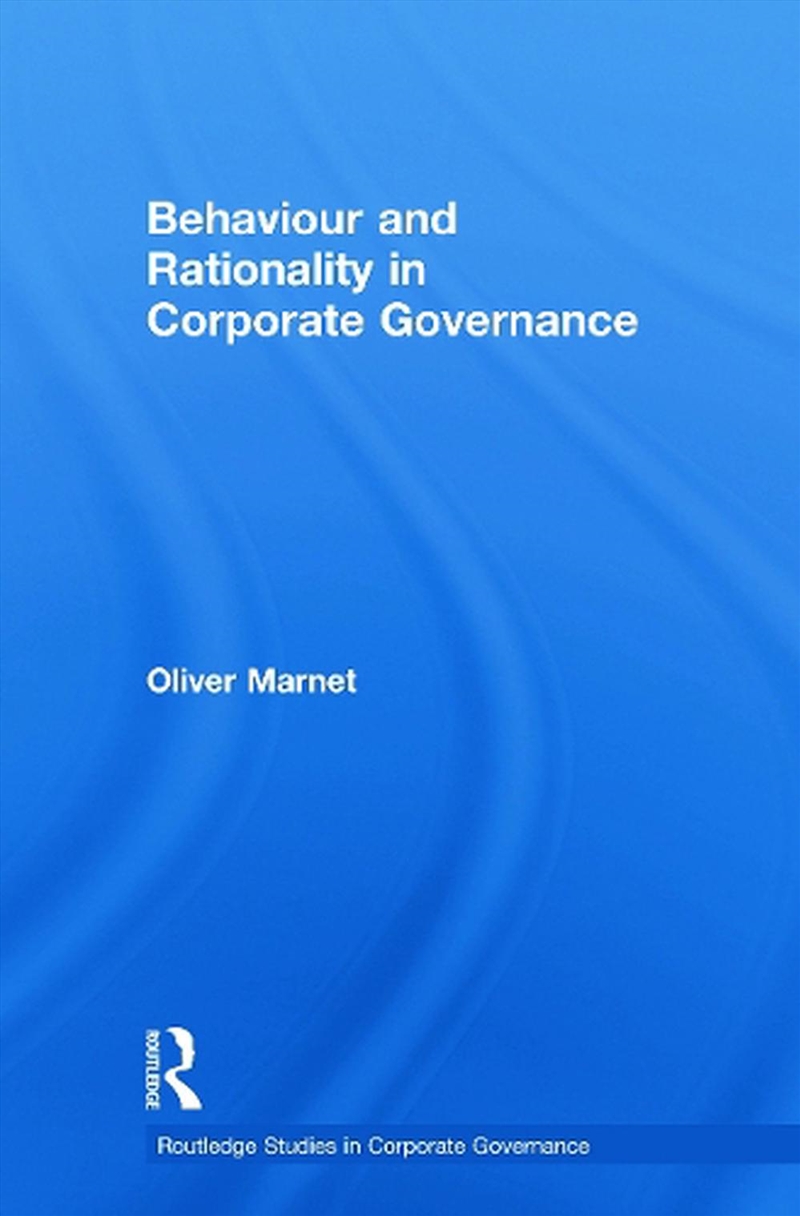 Behaviour And Rationality In C/Product Detail/Business Leadership & Management