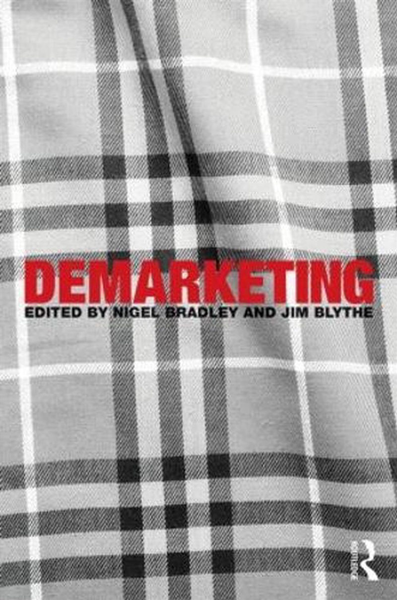 Demarketing/Product Detail/Business Leadership & Management