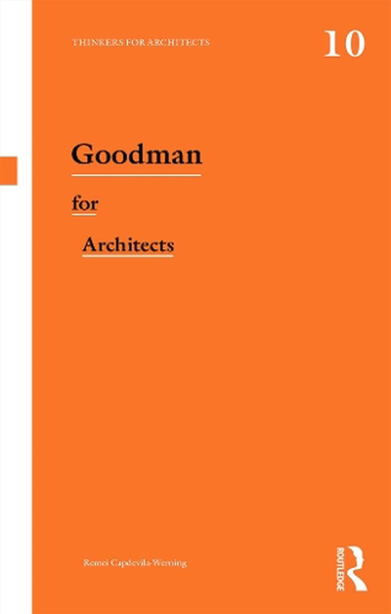 Goodman For Architects/Product Detail/Architecture