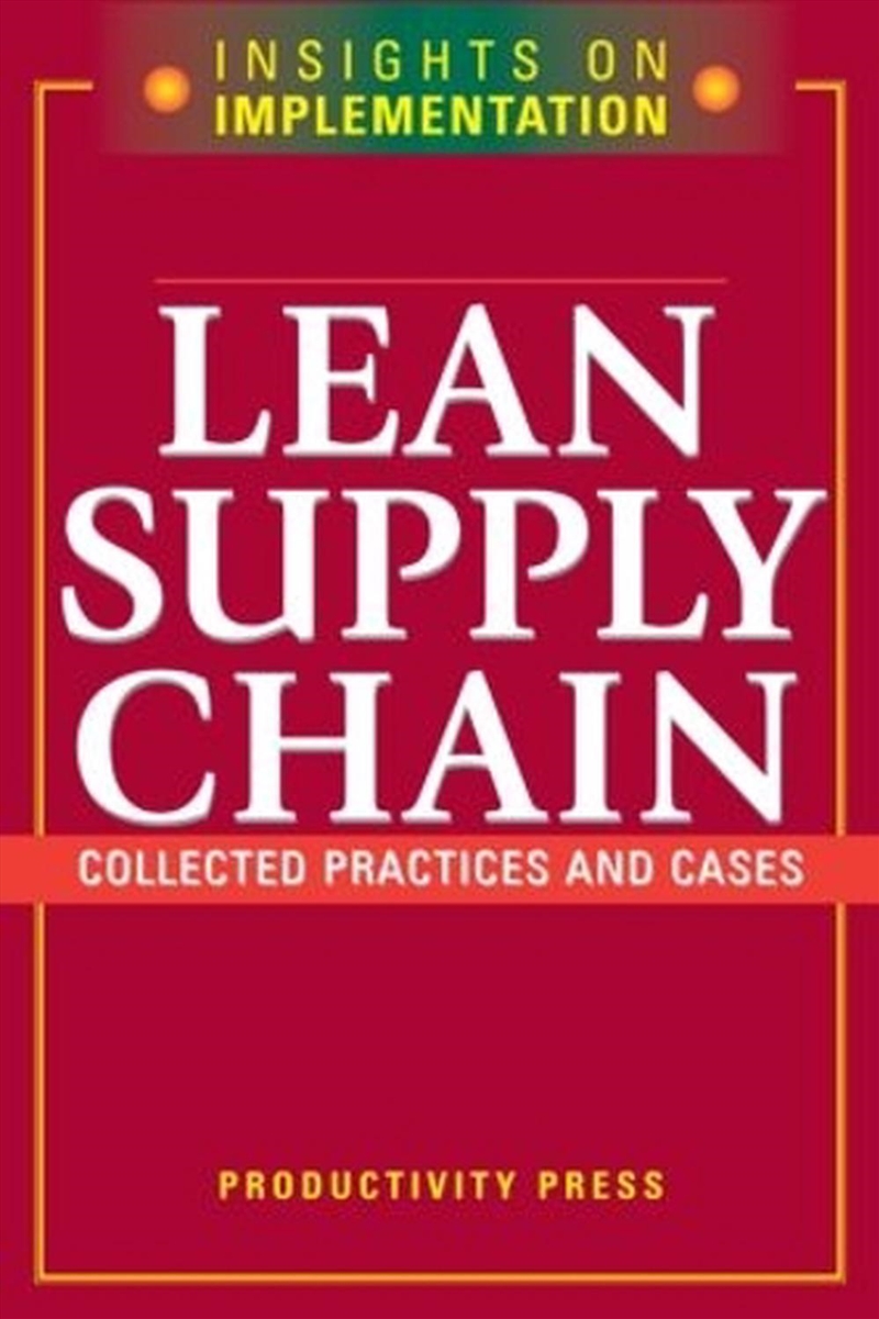 Lean Supply Chain/Product Detail/Business Leadership & Management