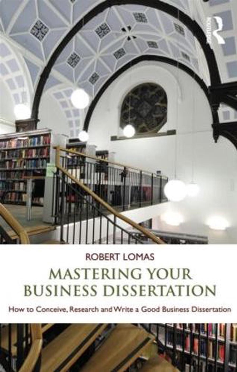 Mastering Your Business Disser/Product Detail/Business Leadership & Management