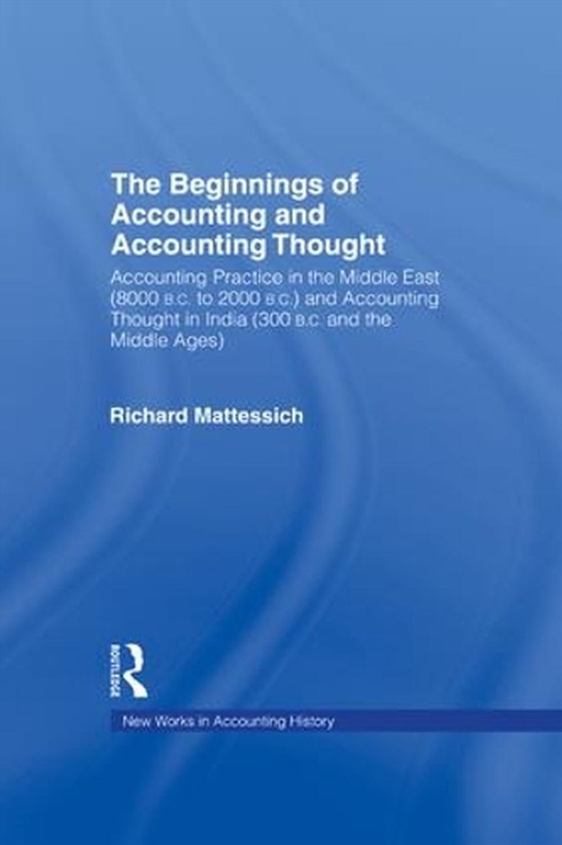 The Beginnings Of Accounting A/Product Detail/Reading