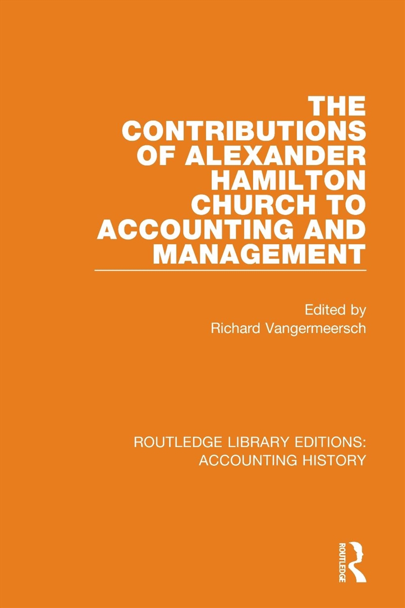 The Contributions Of Alexander/Product Detail/Accounting & Finance