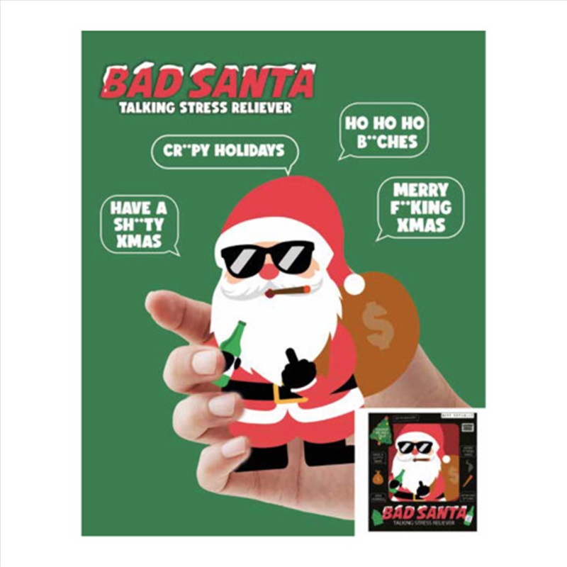 Gift Republic - Bad Santa Talking Stress Reliever/Product Detail/Novelty & Gifts