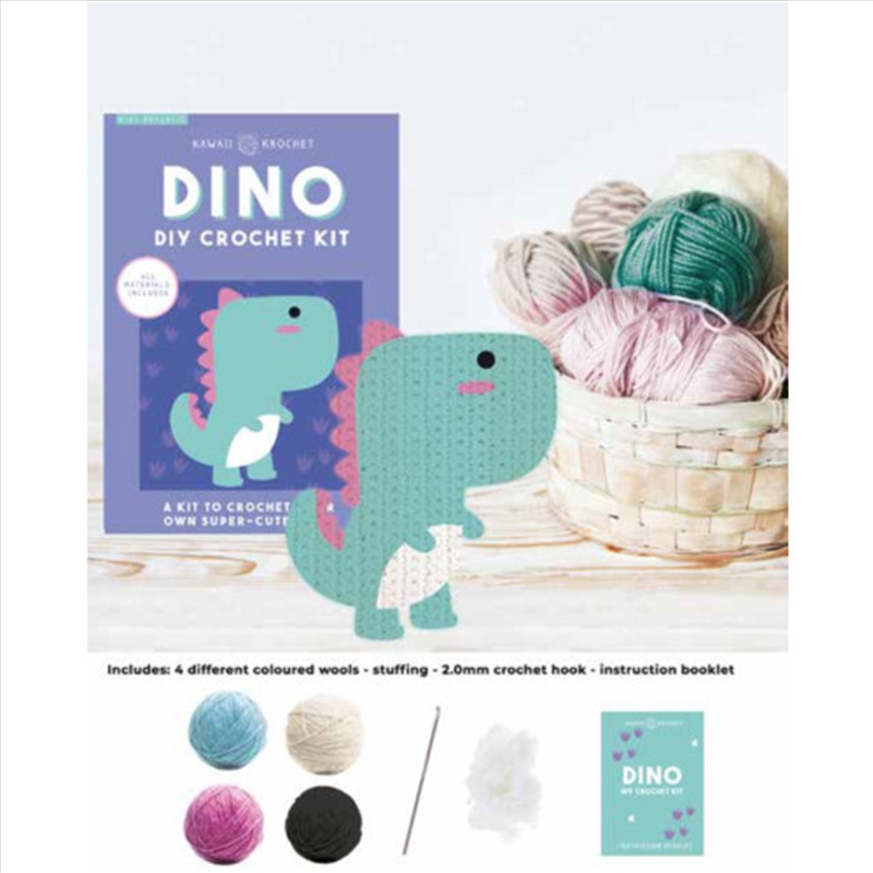 Gift Republic - Dino DIY Crochet Kit/Product Detail/Arts & Craft
