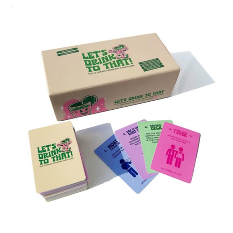 Let's Replay - Let's Drink to That - Original (500 cards)/Product Detail/Adult Games