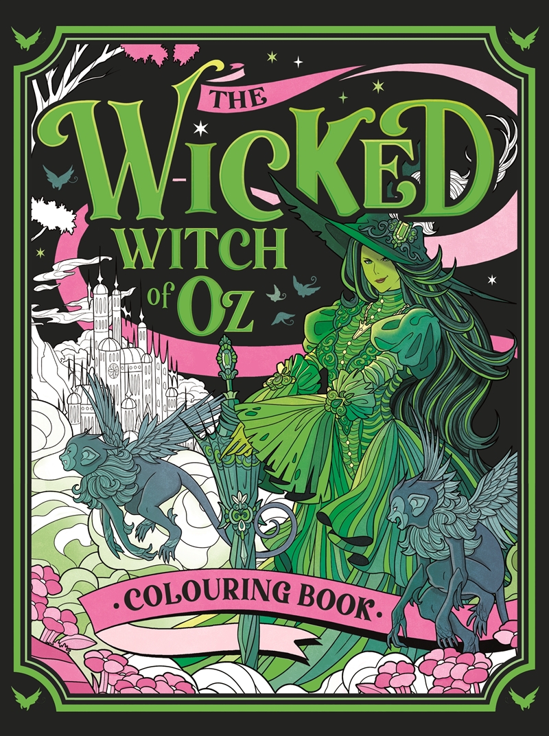 The Wicked Witch Of Oz Colouring Book/Product Detail/Adults Colouring